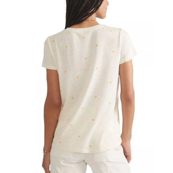 Marine Layer Swing Crew Sun Print Top Tee Small NWT - Picture 4 of 9